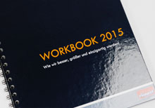 hardcover workbook