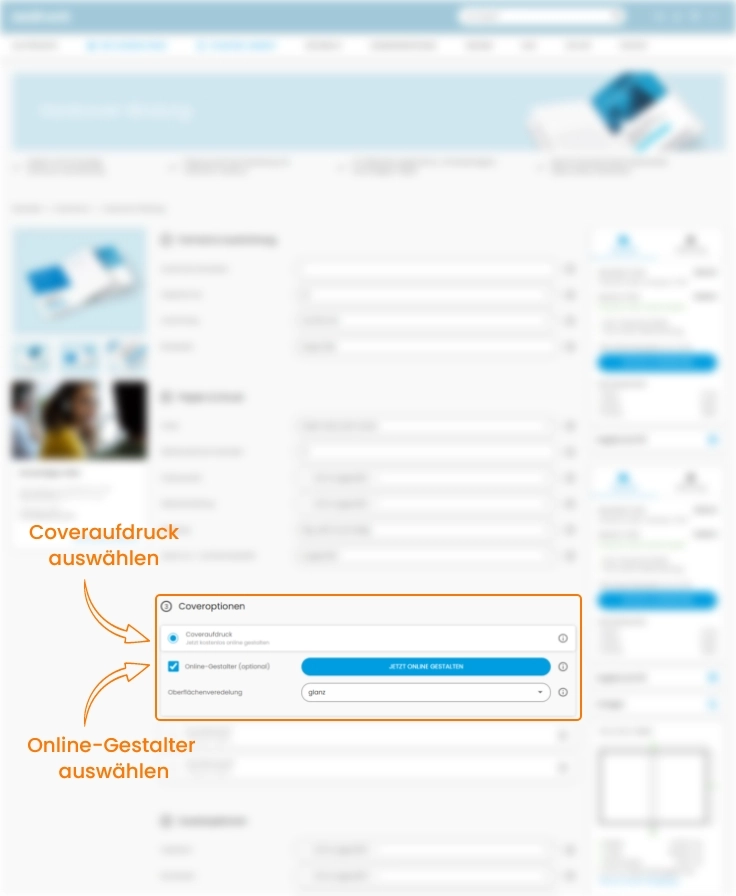 Der Online-Gestalter für Buch-Cover