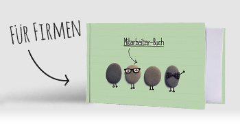 Mitarbeiter-Buch als Weihnachtsgeschenk Mitarbeiter-Buch als handgefertigtes Hardcover