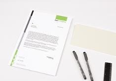 Sedruck stationery - eco template