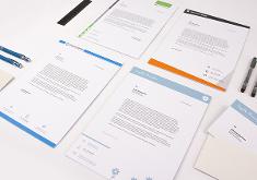 Sedruck stationery - templates