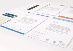 Sedruck stationery - templates