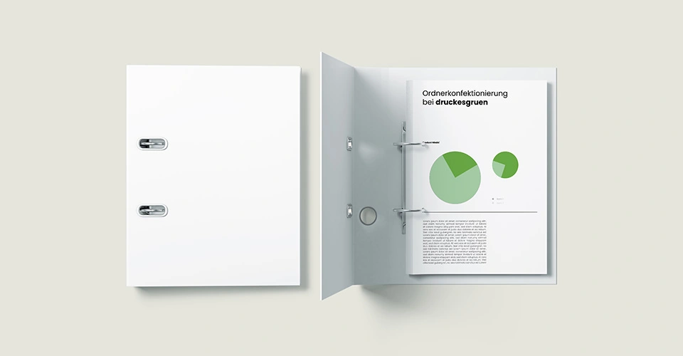 Aktenordner mit Inhalt