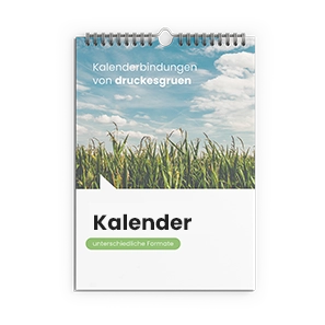 Kalender mit Drahtringbindung und Aufhängung