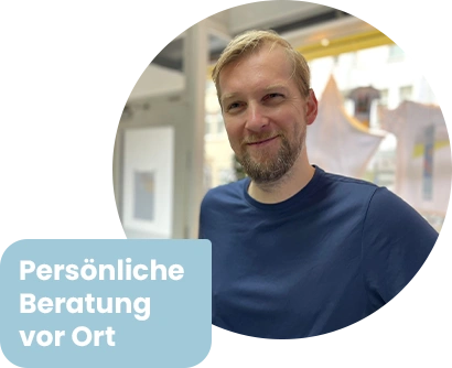 Filialleiter im sedruck Copyshop in Köln