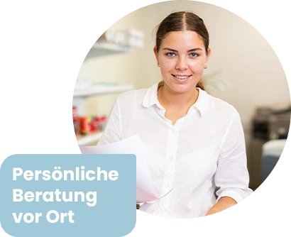 Filialleiterin im sedruck Copyshop in Leipzig Beethovenstraße