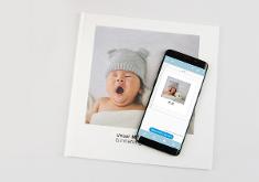 Fotobuch Cover gestaltet mit dem sedruck Online-Gestalter - auch über Smartphone!