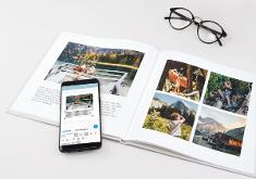 Fotobuch Innenseiten gestaltet mit dem sedruck Online-Gestalter