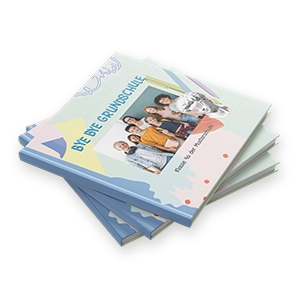 Kalender mit Drahtringbindung und Aufhängung