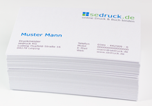 business cards printed by sedruck