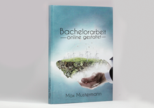 Printed bachelor thesis as hardcover book 