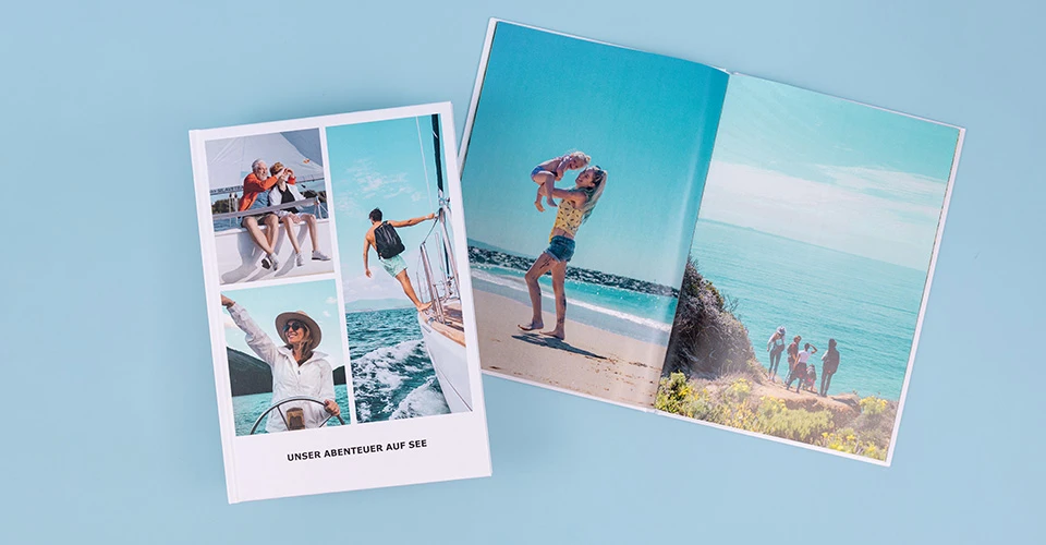 Broschüre mit Oberflächenveredelung