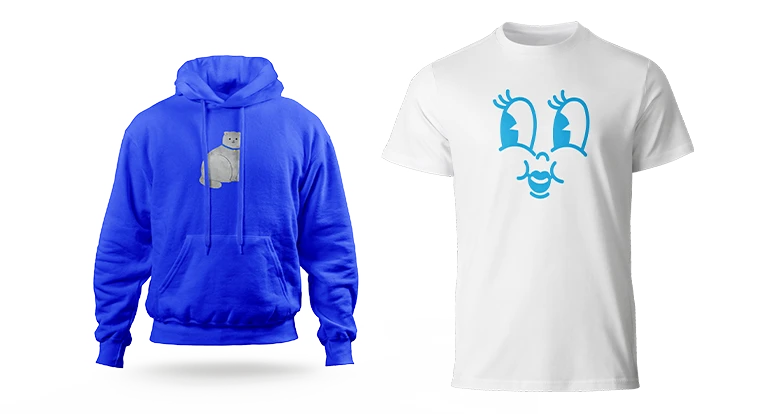 T-Shirt und Hoodies bedrucken lassen - Textildruck