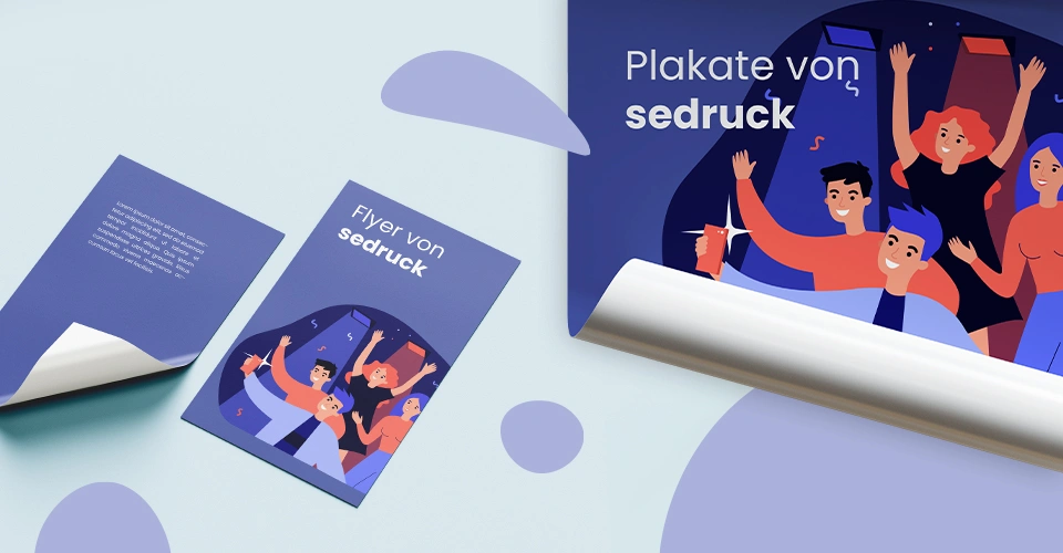 Abiposter und -flyer