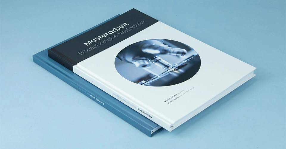 Different types of hardcover bindings