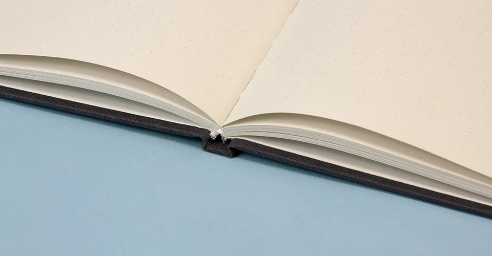 Detail of a handmade book