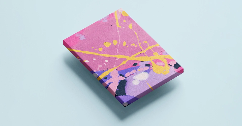 Leinwand mit malerischem Motiv