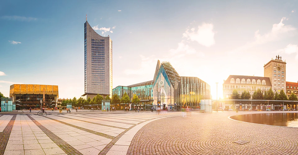 Augustusplatz in Leipzig
