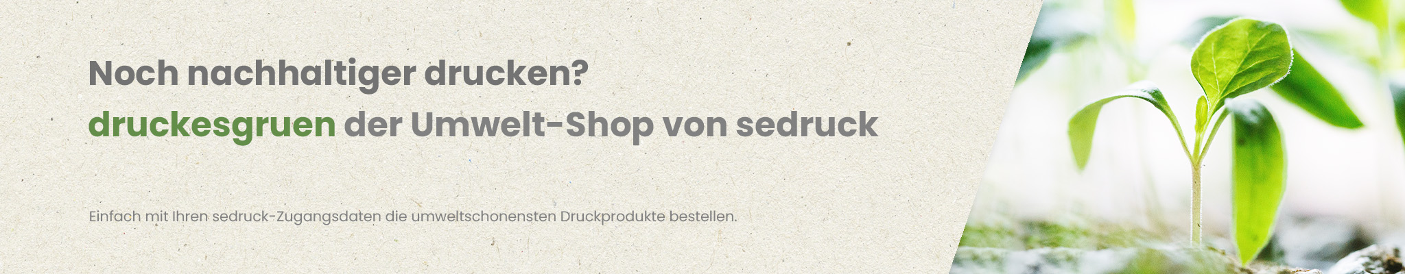 Umweltdruckshop druckesgreun