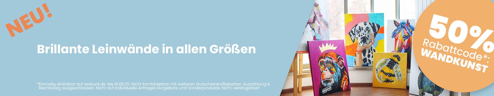 Leninwände in allen Formaten