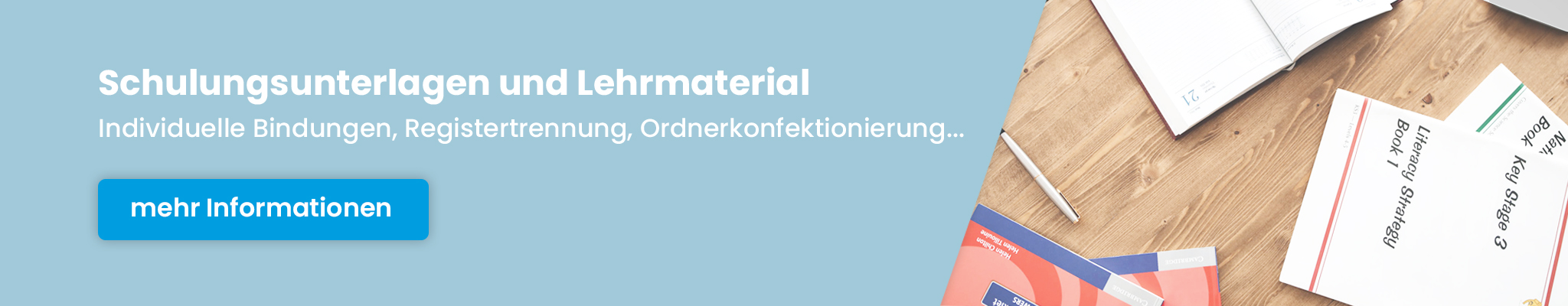 Schulungsunterlagen drucken