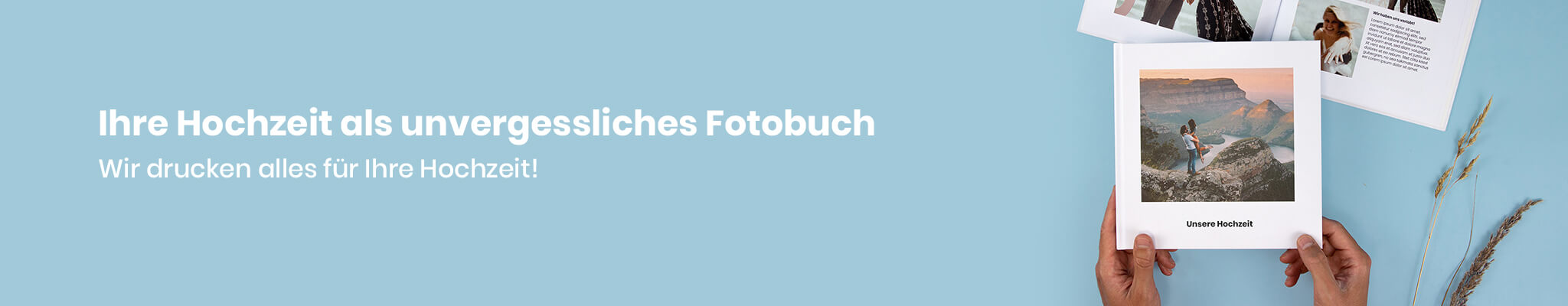 Fotoheft als Hochzeits-Journal