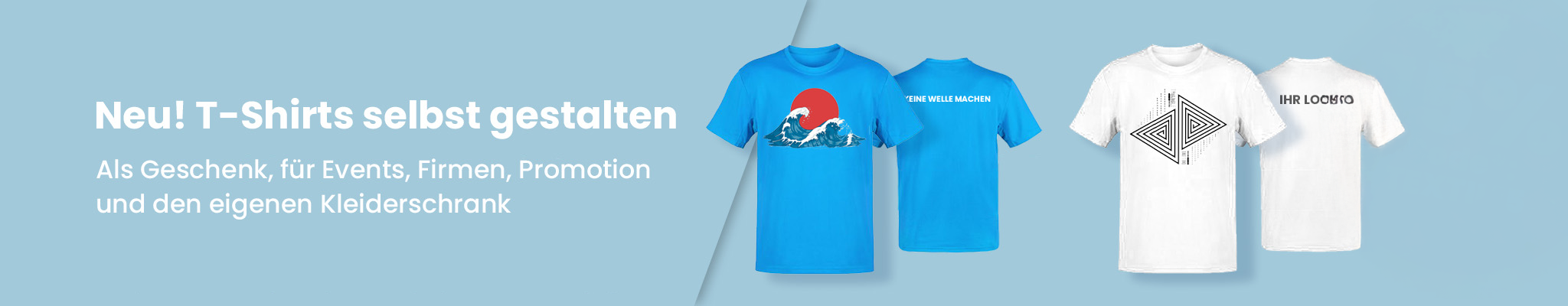 T-Shirts bedrucken lassen