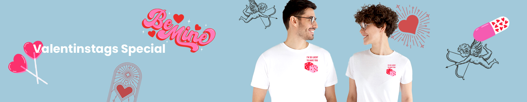 Valentinstags-Geschenk Motive T-Shirts